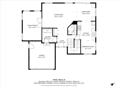 Floorplan - 1911 Pine Dr, Mchenry, IL 60051 photo 1 of 4
