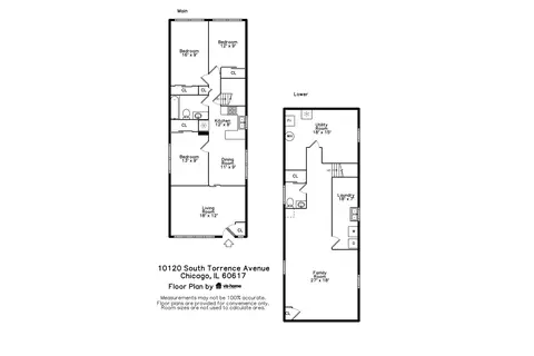 Floorplan - 10120 S Torrence Ave, Chicago, IL 60617 photo 3 of 3