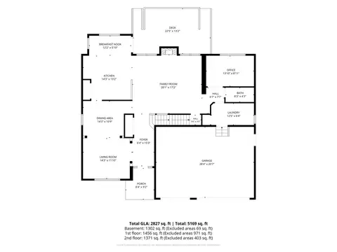 Floorplan - 1470 Boulder Bluff Ln, Algonquin, IL 60102 photo 1 of 3