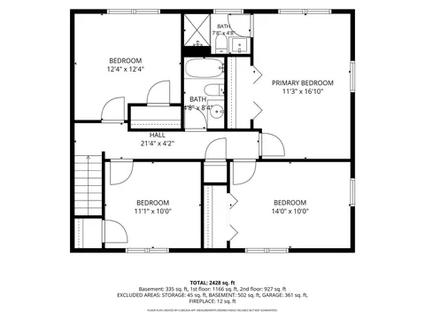Floorplan - 117 E Madison Ave, Wheaton, IL 60187 photo 2 of 4