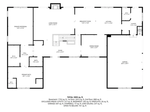 Floorplan - 26618 S Winfield Rd, Monee, IL 60449 photo 1 of 4