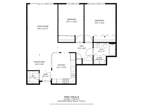 Floorplan - 1675 Mill St #506, Des Plaines, IL 60016 photo 1 of 1