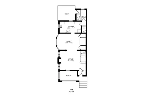 Floorplan - 808 N Spring St #808, Elgin, IL 60120 photo 1 of 3