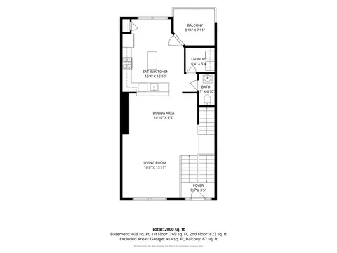 Floorplan - 1021 Crane Pt, Elgin, IL 60124 photo 2 of 4