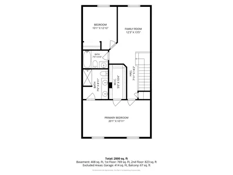 Floorplan - 1021 Crane Pt, Elgin, IL 60124 photo 3 of 4