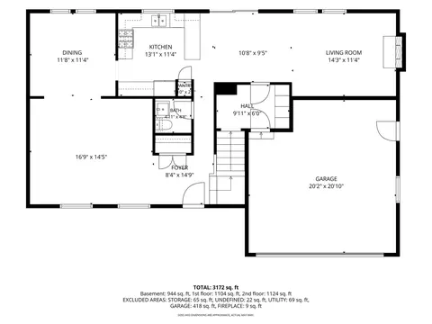 Floorplan - 3220 W Lorient Dr, Mchenry, IL 60050 photo 1 of 4