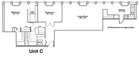 Floorplan - 111 E Chestnut St #30C, Chicago, IL 60611 photo 1 of 1