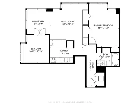 Floorplan - 30 E Huron St #1904, Chicago, IL 60611 photo 1 of 1