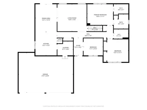 Floorplan - 611 Edgewater Dr, Minooka, IL 60447 photo 1 of 3