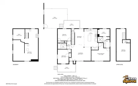 Floorplan - 306 Ethel St, Saint Joseph, IL 61873 photo 1 of 1