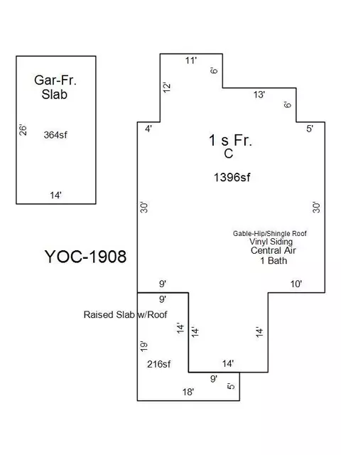 Floorplan - 514 N Cherry St, Centralia, IL 62801 photo 1 of 1