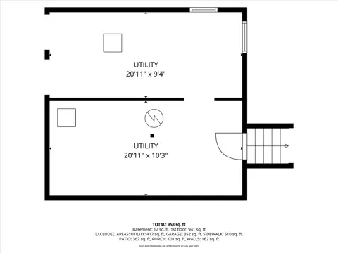 Floorplan - 309 23rd Ave, Naplate, IL 61350 photo 1 of 2