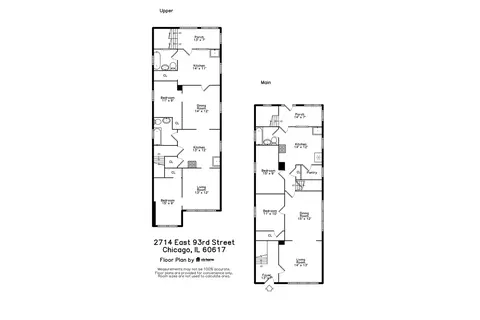 Floorplan - 2714 E 93rd St, Chicago, IL 60617 photo 3 of 3