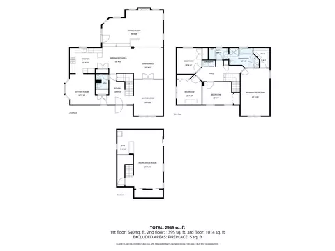 Floorplan - 809 Bruno Ct, Naperville, IL 60563 photo 1 of 1