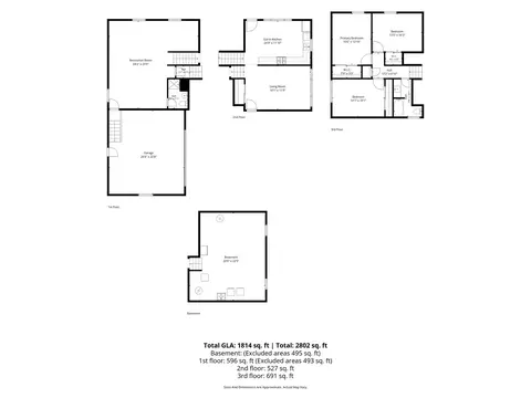 Floorplan - n457 Papworth Street, Wheaton, IL 60187 photo 5 of 5