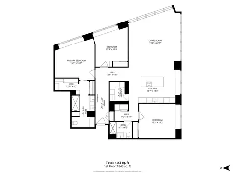 Floorplan - 57 E Delaware Pl #1802, Chicago, IL 60611 photo 1 of 1