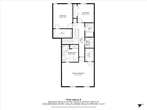 Floorplan - 1248 Bradley Cir, Elgin, IL 60120 photo 2 of 4
