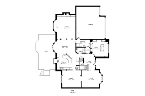 Floorplan - 933 Spindletree Ave, Naperville, IL 60565 photo 2 of 4