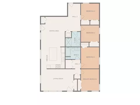 Floorplan - 2814 Cardinal Dr, Rolling Meadows, IL 60008 photo 1 of 1
