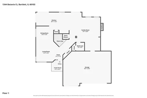 Floorplan - Undisclosed, Bartlett, IL 60103 photo 2 of 4