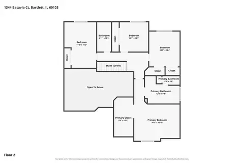 Floorplan - Undisclosed, Bartlett, IL 60103 photo 3 of 4