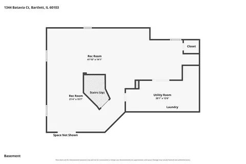 Floorplan - Undisclosed, Bartlett, IL 60103 photo 4 of 4