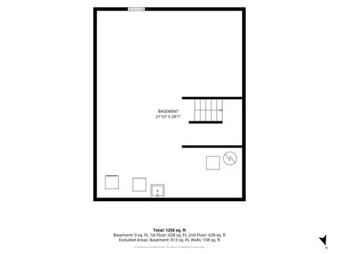Floorplan - 1631 Bow Trl, Wheeling, IL 60090 photo 1 of 4
