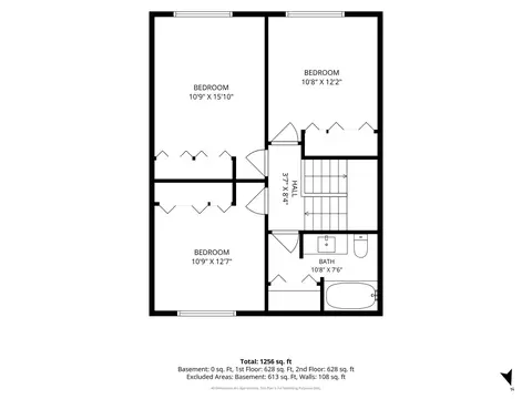 Floorplan - 1631 Bow Trl, Wheeling, IL 60090 photo 3 of 4