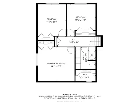 Floorplan - 25403 W Willow Dr, Plainfield, IL 60544 photo 2 of 5