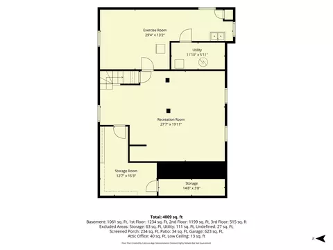 Floorplan - 217 S Summit St, Wheaton, IL 60187 photo 1 of 4