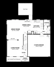 Floorplan - 1887 Locust Rd, Morris, IL 60450 photo 2 of 3