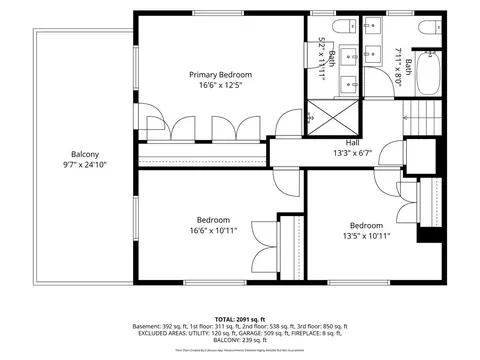 Floorplan - 803 Pine St, Deerfield, IL 60015 photo 3 of 4