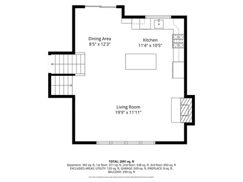 Floorplan - 803 Pine St, Deerfield, IL 60015 photo 2 of 4