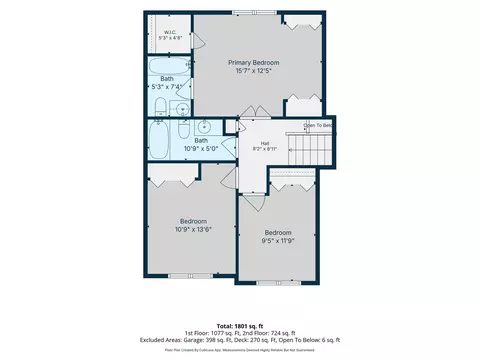 Floorplan - 1233 Old Timber Ct, Hoffman Estates, IL 60192 photo 2 of 2