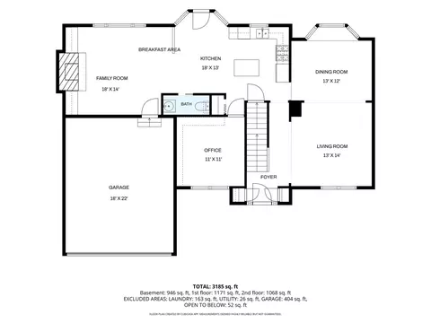 Floorplan - 5315 Sunmeadow Dr, Plainfield, IL 60586 photo 1 of 4