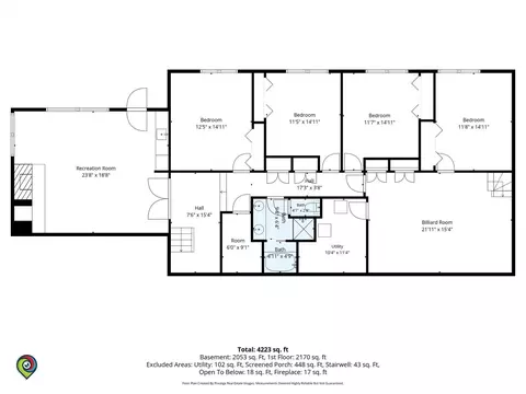 Floorplan - 1664 E Rietveld Dr, Crete, IL 60417 photo 2 of 3