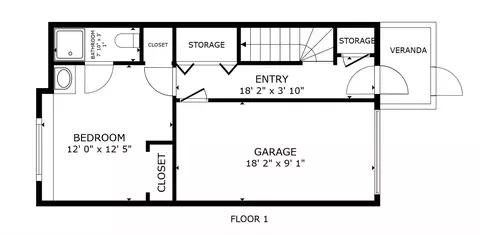 Floorplan - 1007 E 61st St, Chicago, IL 60637 photo 3 of 4