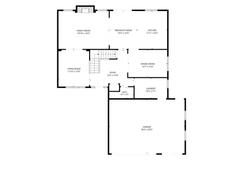 Floorplan - 5207 Warren Ave, Hillside, IL 60162 photo 1 of 3