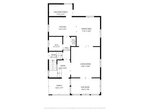 Floorplan - 107 E Jefferson Ave, Wheaton, IL 60187 photo 1 of 4