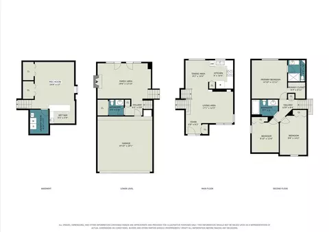 Floorplan - 1457 Beaumont Cir, Bartlett, IL 60103 photo 1 of 1