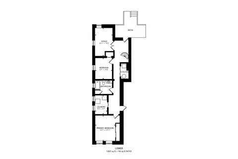 Floorplan - 313 E 60th St #1, Chicago, IL 60637 photo 2 of 2