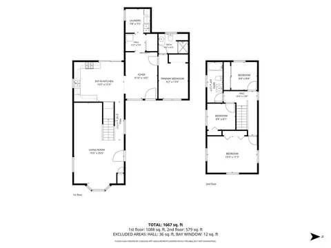 Floorplan - 122 S Edison Ave, Elgin, IL 60123 photo 1 of 3
