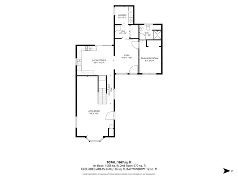 Floorplan - 122 S Edison Ave, Elgin, IL 60123 photo 3 of 3