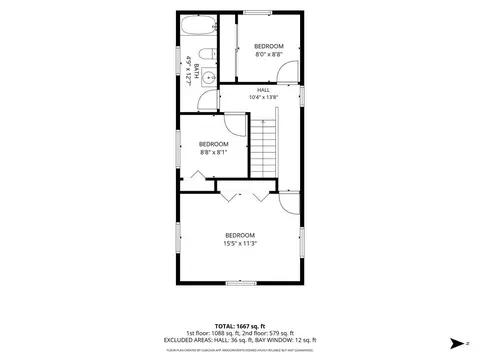 Floorplan - 122 S Edison Ave, Elgin, IL 60123 photo 2 of 3