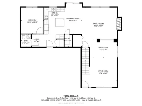 Floorplan - 2297 Deerpath Rd, Bolingbrook, IL 60490 photo 2 of 3