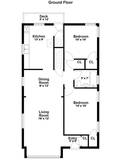 Floorplan - 4538 W Wellington Ave, Chicago, IL 60641 photo 2 of 3