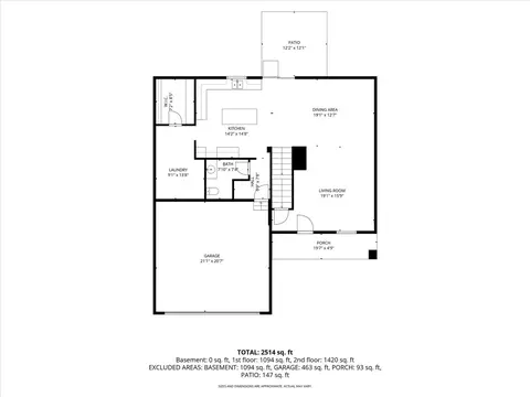 Floorplan - 828 Blackhawk Dr, Braidwood, IL 60408 photo 3 of 4