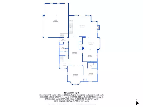 Floorplan - 15004 S Bartlett Ave, Plainfield, IL 60544 photo 2 of 5