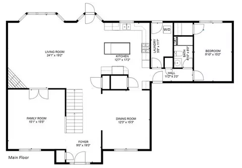 Floorplan - 640 Downey St, Hoffman Estates, IL 60169 photo 2 of 4