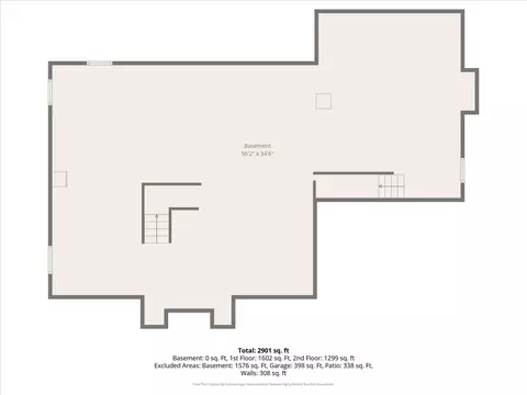 Floorplan - 16020 S Howard St, Plainfield, IL 60586 photo 3 of 4